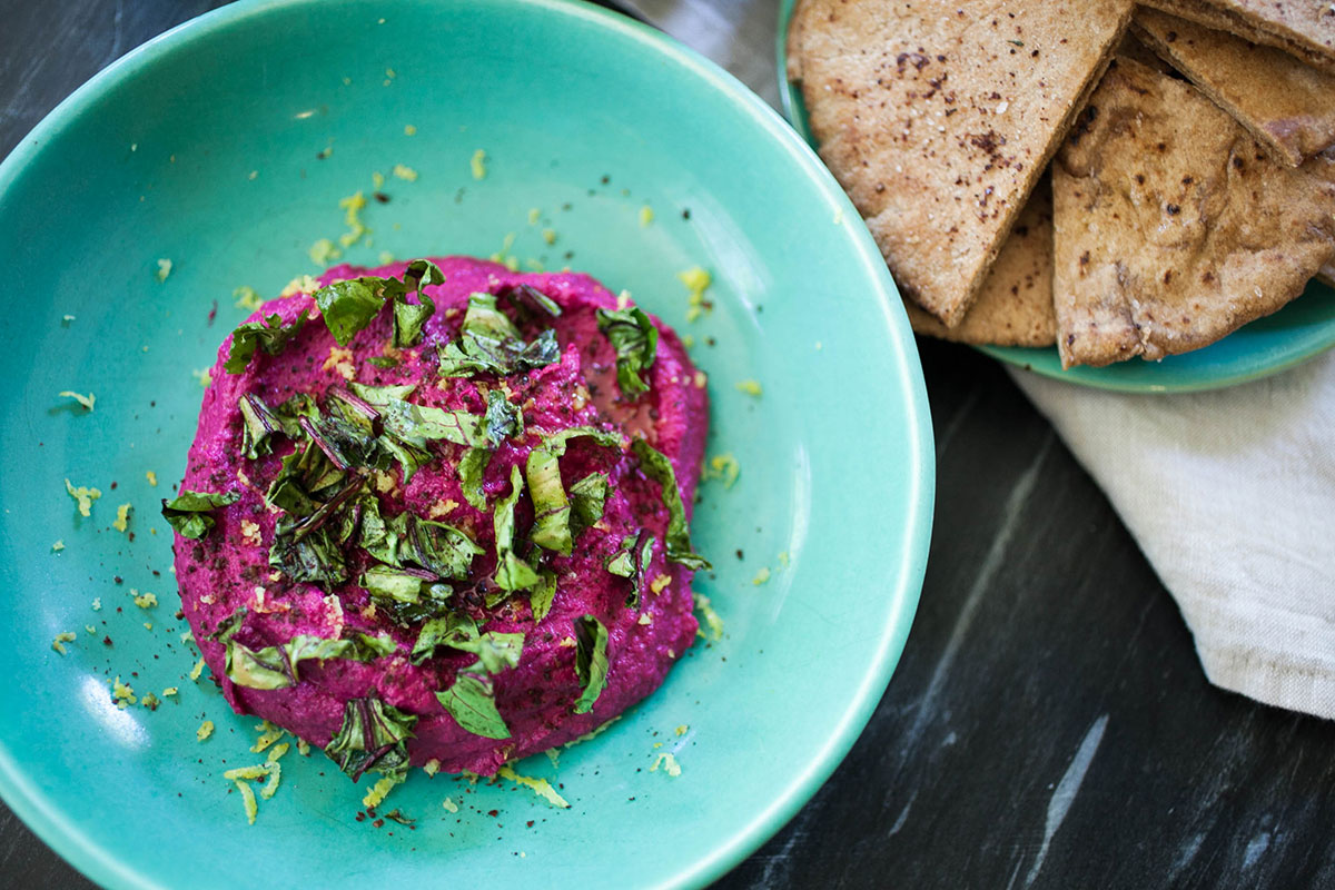 Hot Pink Beetroot Hummus_9_Gold&Thyme